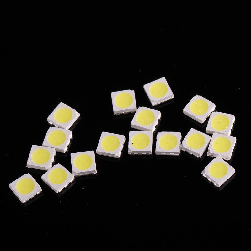 SMD LED світлодіоди 5630/5730, 3В 0.2Вт 35–40 лм, 100 шт, теплий білий, для підсвітки та ремонту MasterSem Київ - фото 3