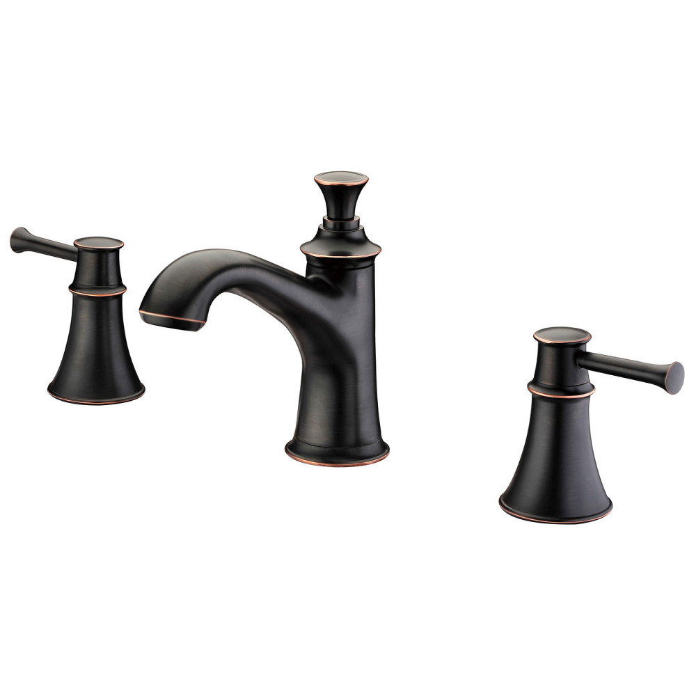 Змішувач для раковини класичний Imprese Podzima Zrala на 3 отвори, чорний Київ - фото 1