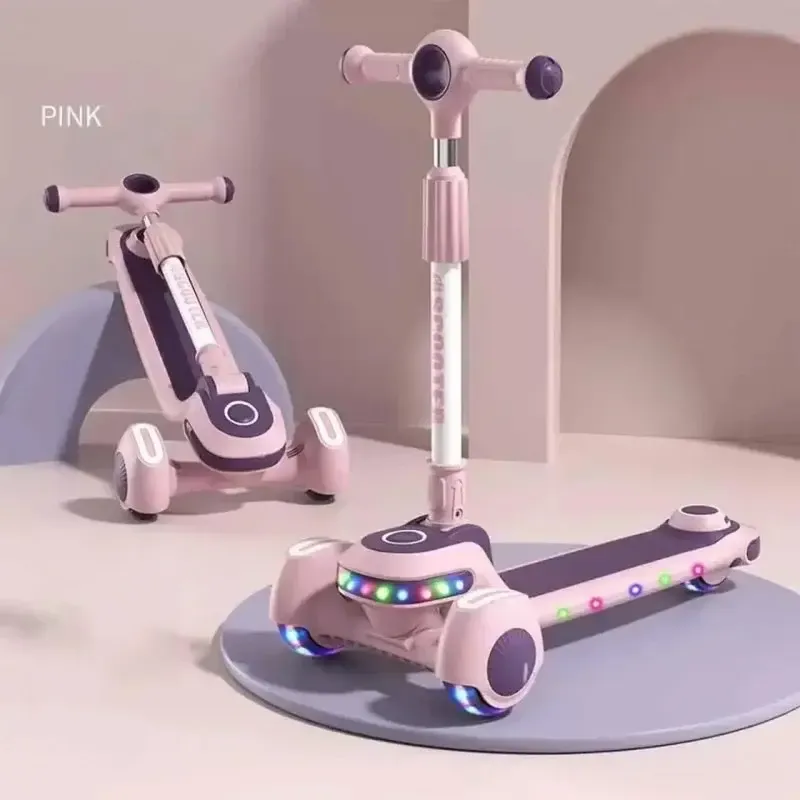 Grant Трехколесный самокат Viper YJF-2026 Active Kids (подсветка, складная конструкция, регулир Коломыя - изображение 1