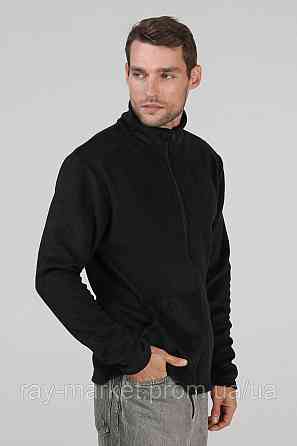 Кофта флісова на блискавці Ray Basic чоловіча чорна (U0501M-Black) L Київ
