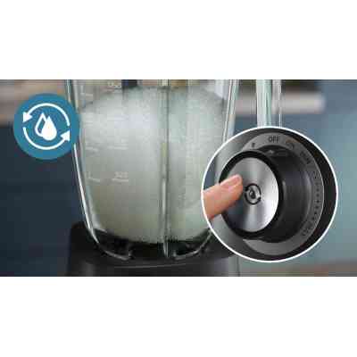 Блендер Philips стаціонарний Series 5000, 1200Вт, чаша-2000мл, скло, склянка в ко (HR3041/00) Винница