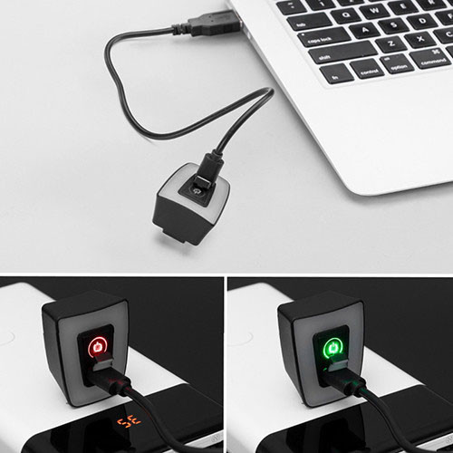 Велосипедный фонарь габарит T11-15LED Red + клипса + microUSB + 5 режимов Винница - изображение 3