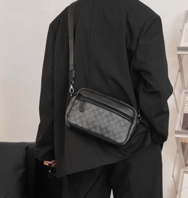 Чоловіча сумка барсетка повсякденна стиль Coach через плече ( 20142 ) Харків - фото 5