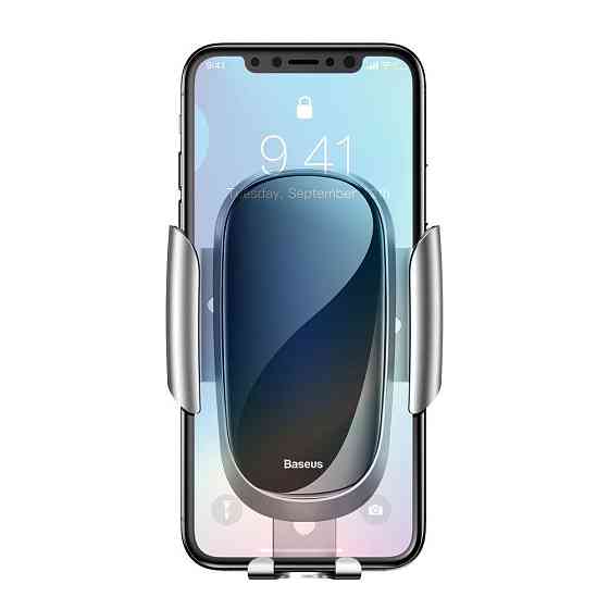 Автомобильный держатель BASEUS Future Gravity Car Mount SUYL-WL0S (Серебристый) Николаев