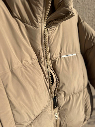 Куртка женская Snow Passion 6192 короткая пуффер большая молния бежевая, бежевый, 48 Одесса - изображение 7