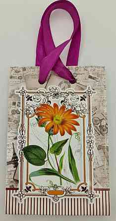 Пакет бумажный подарочный  МИНИ 8*12*3.5 арт67 (12 шт) Харьков