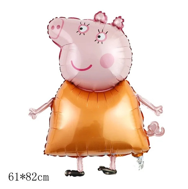 Фольгована кулька мама свинка Пепа 61*82см Київ - фото 1