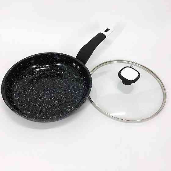 Сковорода з алюмінієвим шаром, Сковорода для індукційних варильних панелей з ручкою алюміній DR-46 Івано-Франківськ