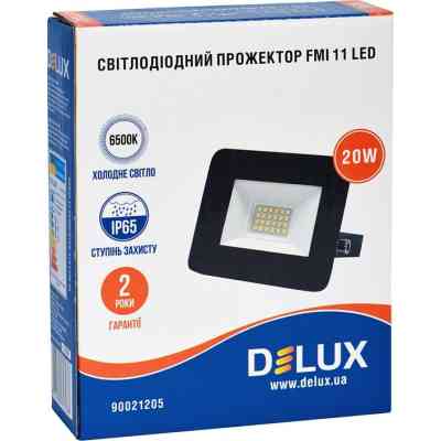 Прожектор Delux FMI 11 LED 20Вт 6500K_IP65 (90021205) Вінниця