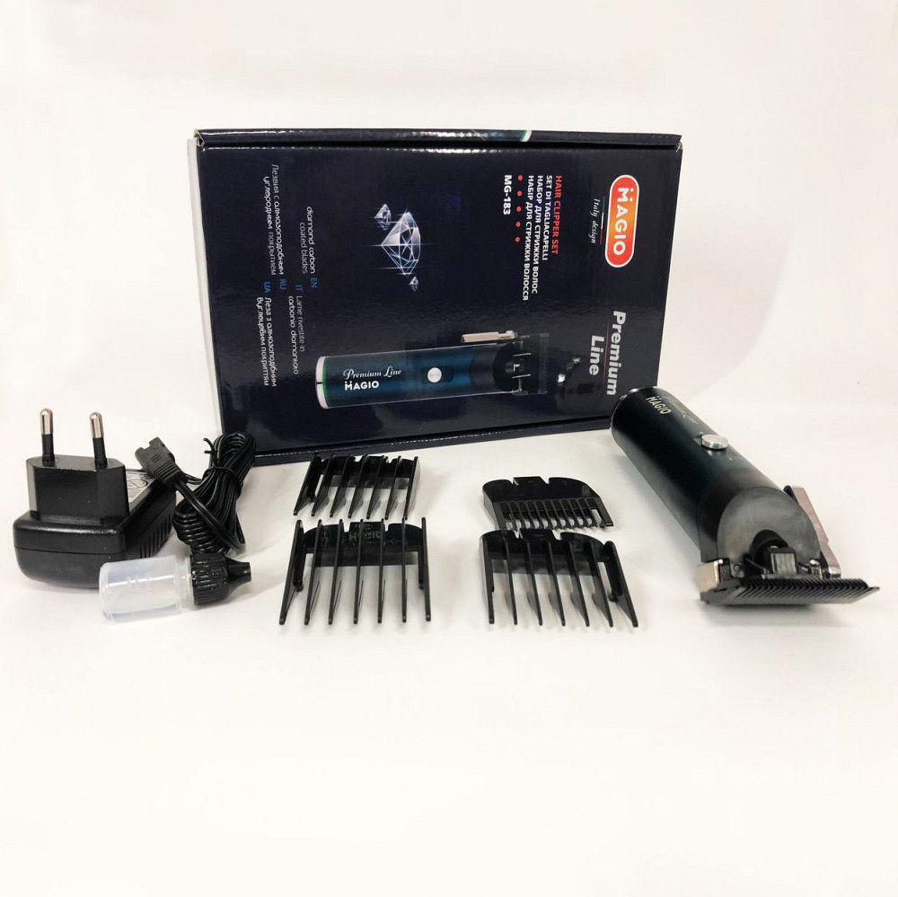 Машинка для стрижки чоловіча Magio МG-183, Практична машинка для стрижки волосся, Тример бездротовий QN-18 Івано-Франківськ - фото 3