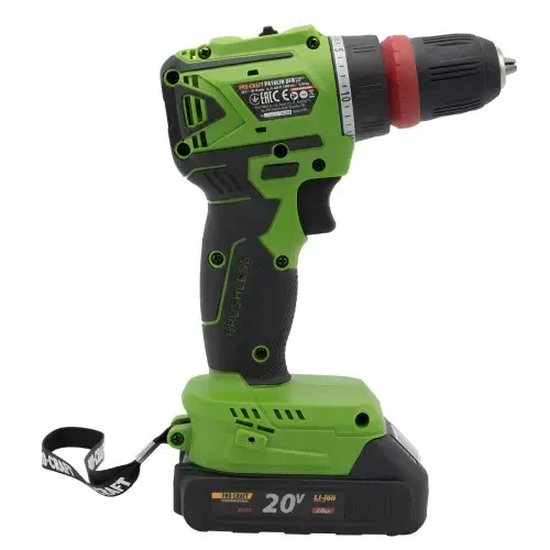 Акумуляторний шуруповерт Procraft PA18LiN DFR  з 1 акб та зп, шуруповерт безщітковий 2 А/год  у кейсі Львів - фото 6