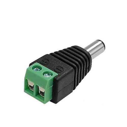 Перехідник клемники - 5.5x2.1мм штекер тато, CCTV Вінниця