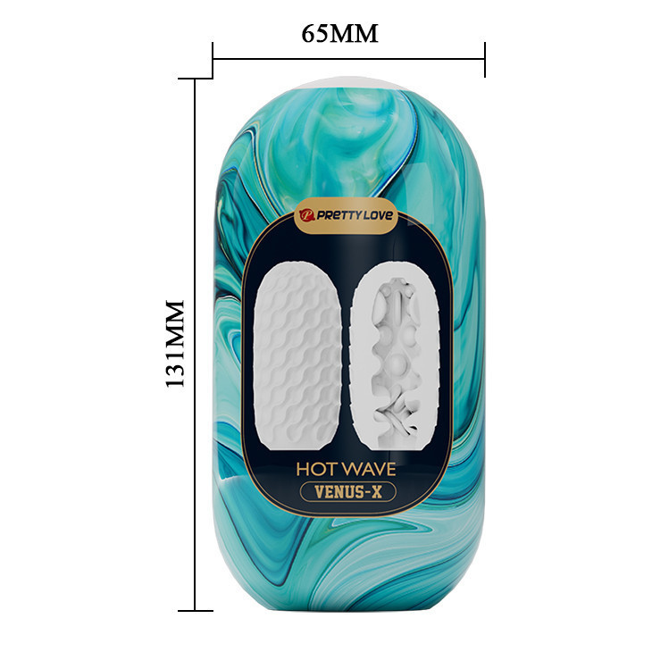 Мастурбатор яйцо Venus-X Egg рельефный, 13.1 х 6.5 см Sex Aura Киев - изображение 5