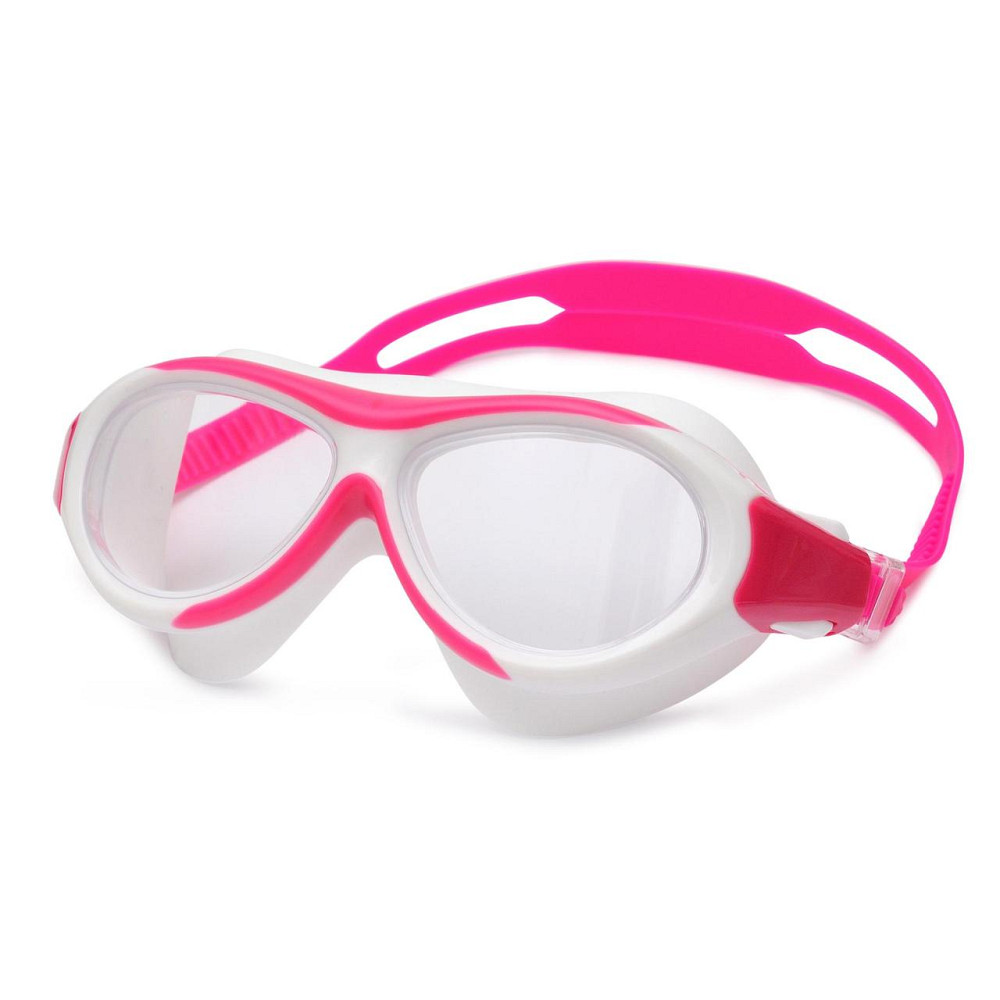 Дитяча маска для плавання Renvo Karu JR Anti-fog Білий Рожевий OSFM (1SM100-0503) Киев - изображение 1