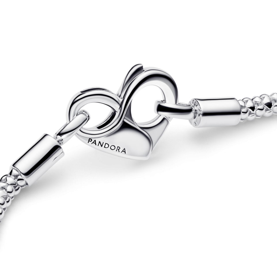 Срібний браслет Пандора з застібкою у вигляді серця MasterSem Київ - фото 3