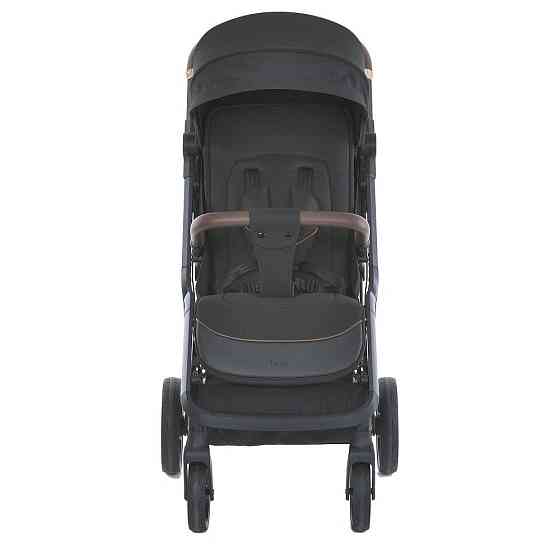 Коляска дитяча El Camino BEYA Black прогулянкова з чохлом для ніжок у комплекті Чорна (ME 1127-G) Чернігів