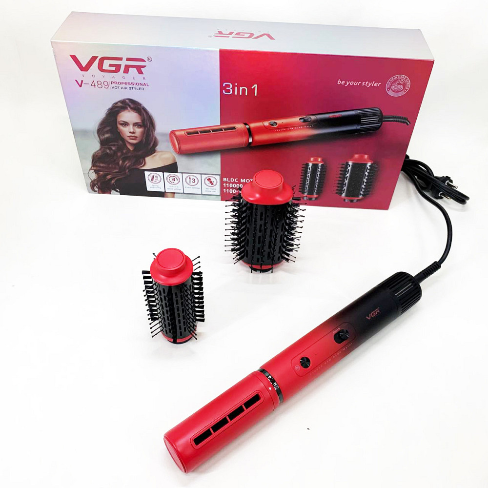 Фен з регулюванням температури і потоку повітря VGR, Хороший потужний фен з режимом іонізації EP-92 Львів - фото 15