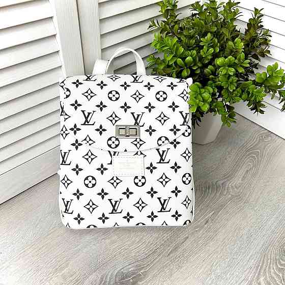 Женский рюкзак-сумка. Женский маленький брендовый рюкзак сумка Louis Vuitton 735 Киев