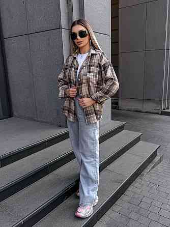 Жіноча сорочка в клітинку ( з накатом) Одеса