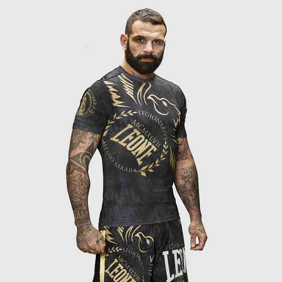 Рашгард із коротким рукавом Leone Legionarivs Black M Кам'янське