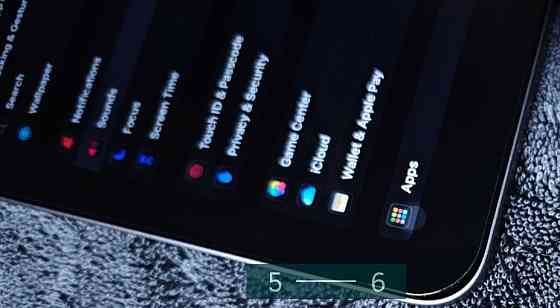 Планшет Apple iPad AIR 13 (2024) Wi-Fi 256Gb. Space Gray ( MV2D3) Киев