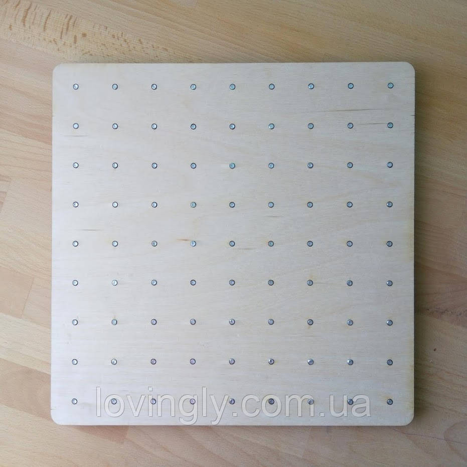 Геоборд, математичний планшет. Геометрик. Геоборд з цифрами, таблица умножения до 