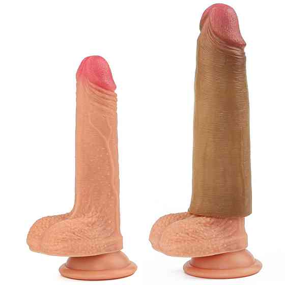 Насадка подовжуюча ADD 1 SILICONE EXTENDER Brown Sex Aura Київ