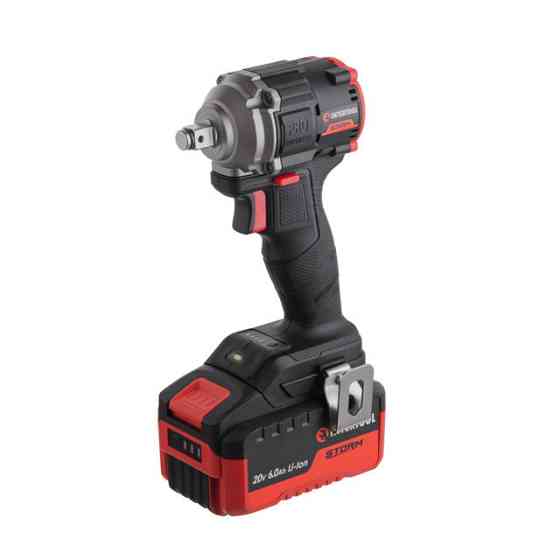 Гайковерт акумуляторний INTERTOOL WT-9363, 20 В, 350 Nm, COMPACT, 2500 об/хв, 3250 уд/хв, 1/2", без ЗП та АКБ - для автомайстерні Львів