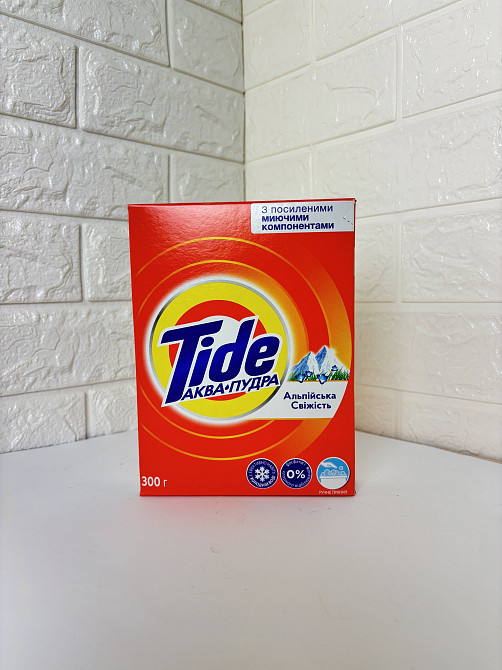 TIDE Ручне прання порошок Аква-Пудра Альпійська cвіжість 300г Гостомель - фото 1