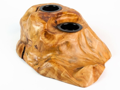 Свічник незвичайний із дерева Київ - фото 2