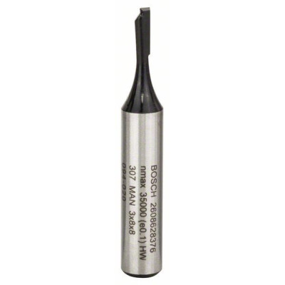 Фреза Bosch Professional пазова з одним лезом, Std, S8, D3, L8 (2.608.628.376) Вінниця - фото 2