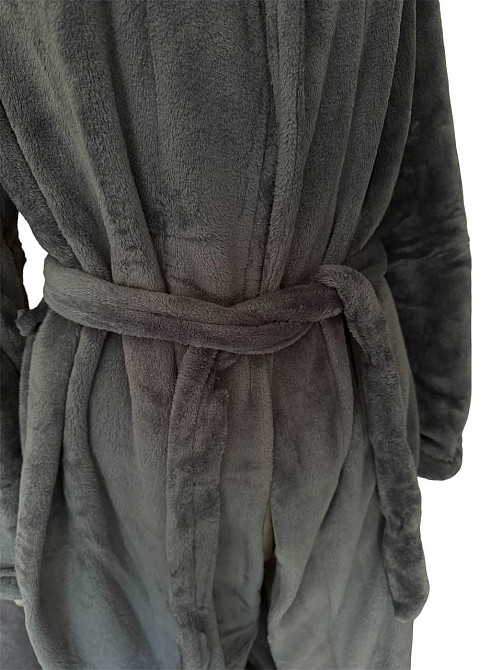 Халат флисовый, женский, цвет морской волны, во всех размерах. Киев - изображение 3