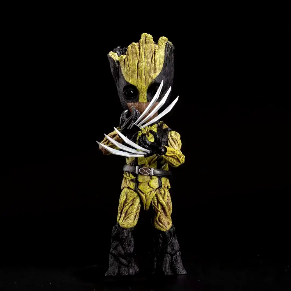 Фигурка персонаж Грут в костюме Росомахи Стражи Галактики (26 см) Винница - изображение 5