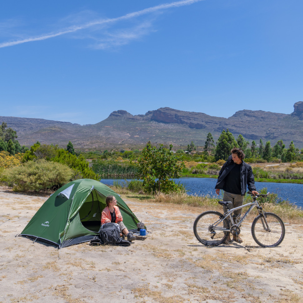 Намет двомісний Naturehike Bleik Series Tent CNK2550WS038, зелений Киев - изображение 4