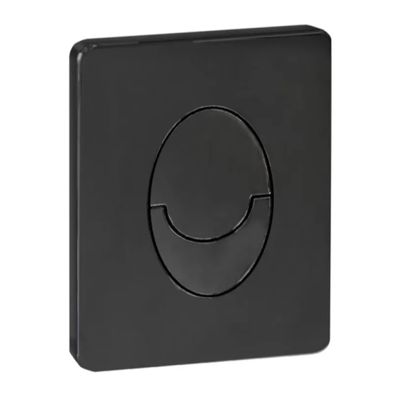 Панель змиву пластикова Koer KT-0606-05 157x198x3mm, кнопка закруглена   ( KR5343 ) 27136 Харків