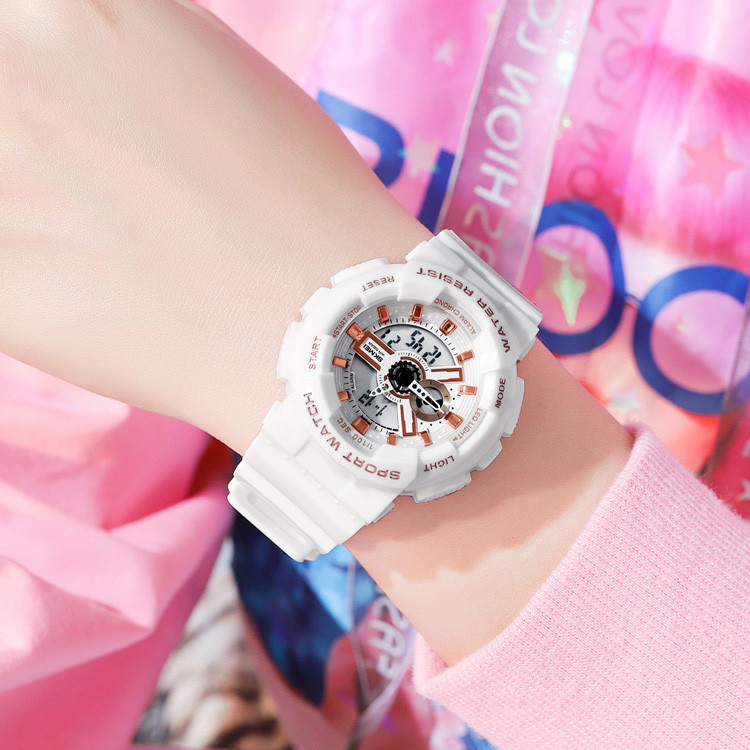 Skmei 1834WT White-Gold SBR Киев - изображение 3