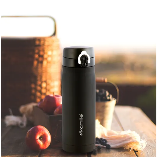 Термопляшка 360мл нержавіюча сталь (мікс) KAMILLE 2005 Житомир - изображение 3