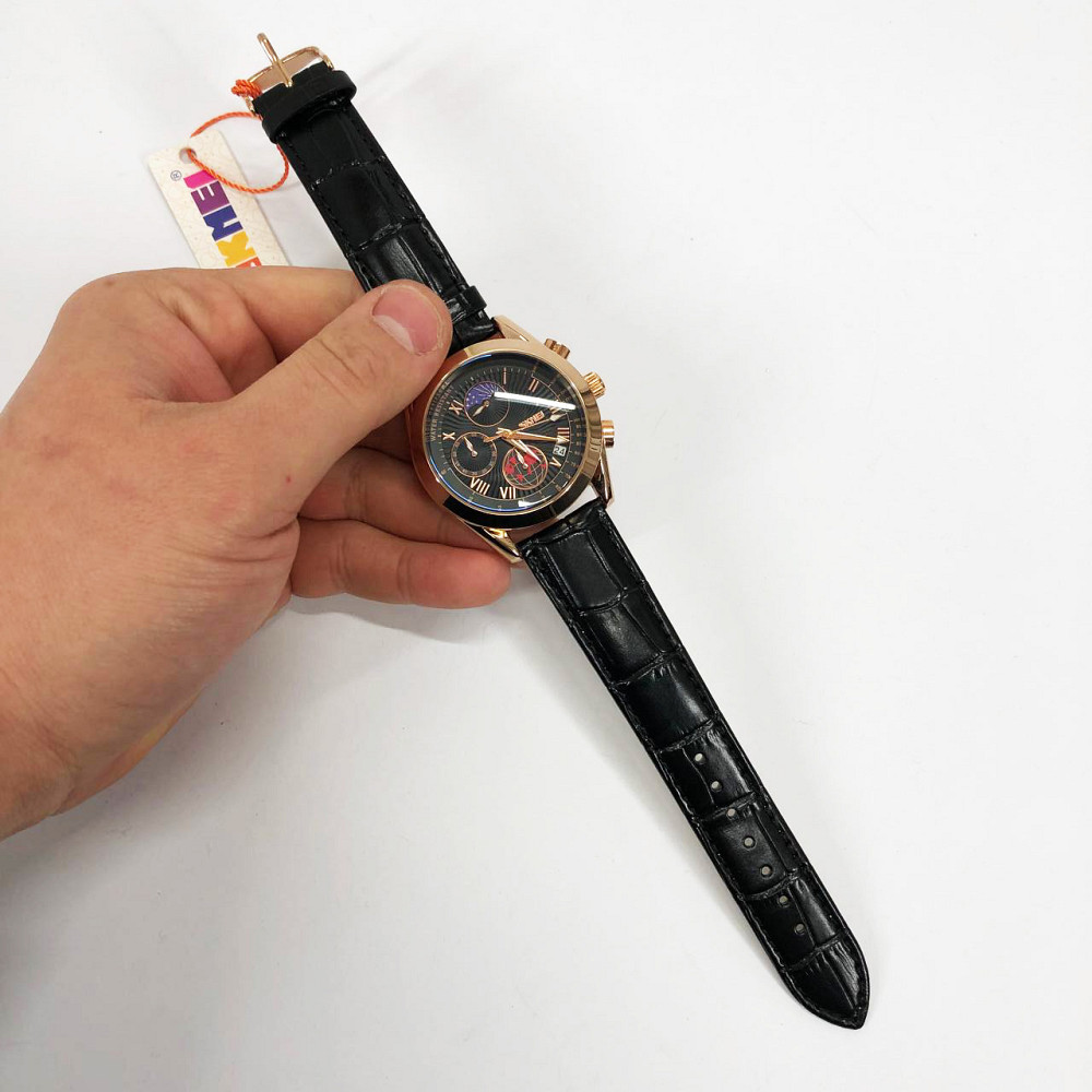 Годинники чоловічі дуже стильні, Годинники чоловічі елітні оригінальні для модного чоловіка GH-58 Львів - фото 7