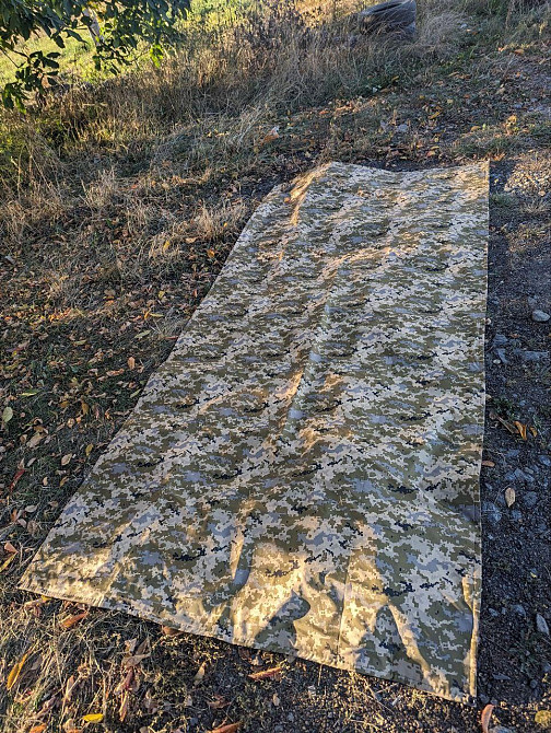 Тент антитепловізор, накидка анти тепловізор, екран захист від тепловізора піксель, анті-тепловізор Днепр - изображение 9