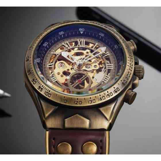 Чоловічий наручний годинник Winner Status New Вінниця