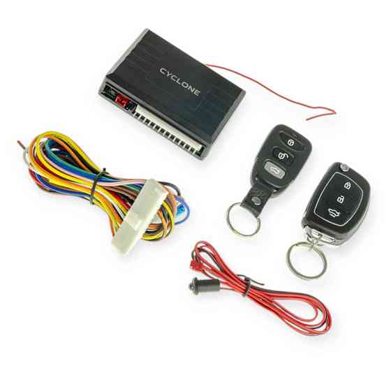 Блок-центр. замка (без активат.) пульт з місцем під заготівлю/багажник/вих. на доводчик, сирену/діод Мукачево