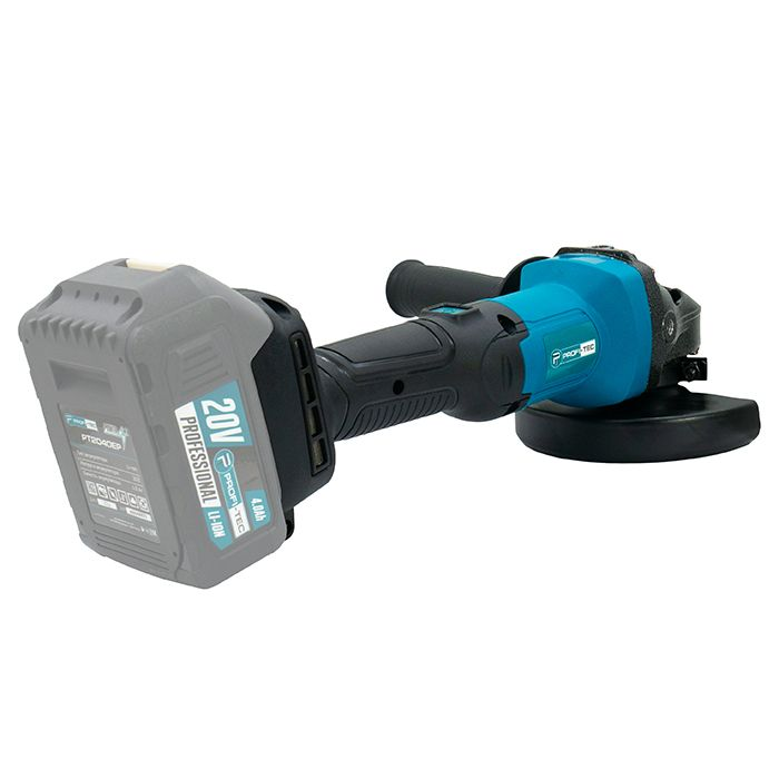 Акумуляторний набір інструментів PROFI-TEC Combo Set 2/8 POWERLine (PCD2820V, DGA201BL) : з АКБ 2шт-20V 4.0 Ач+ЗП Київ - фото 8