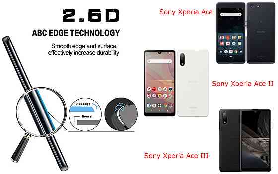 Захисне скло ArmorGlass для Sony Xperia Ace, Ace II, Ace III – стійке до подряпин та ударів Київ