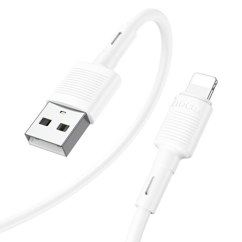 Кабель HOCO X83 USB - Lightning, 1м, белый Киев - изображение 1