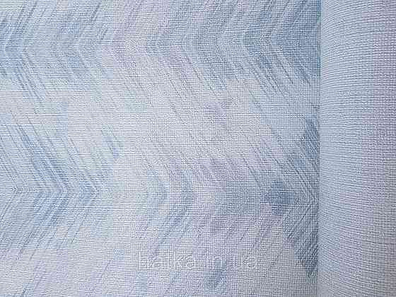 Шовілові на флізеліні Grandeco Illusion метрові блакитні хвилі Київ