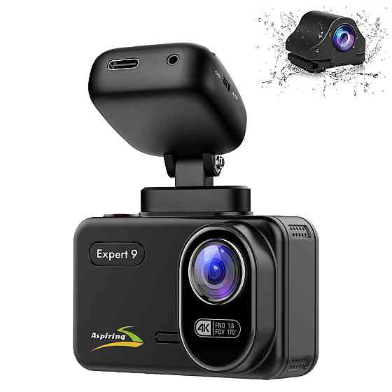 Автомобильный видеорегистратор Aspiring Expert 9 Speedcam, Wi-Fi, GPS, 2K, 2 камеры Львов