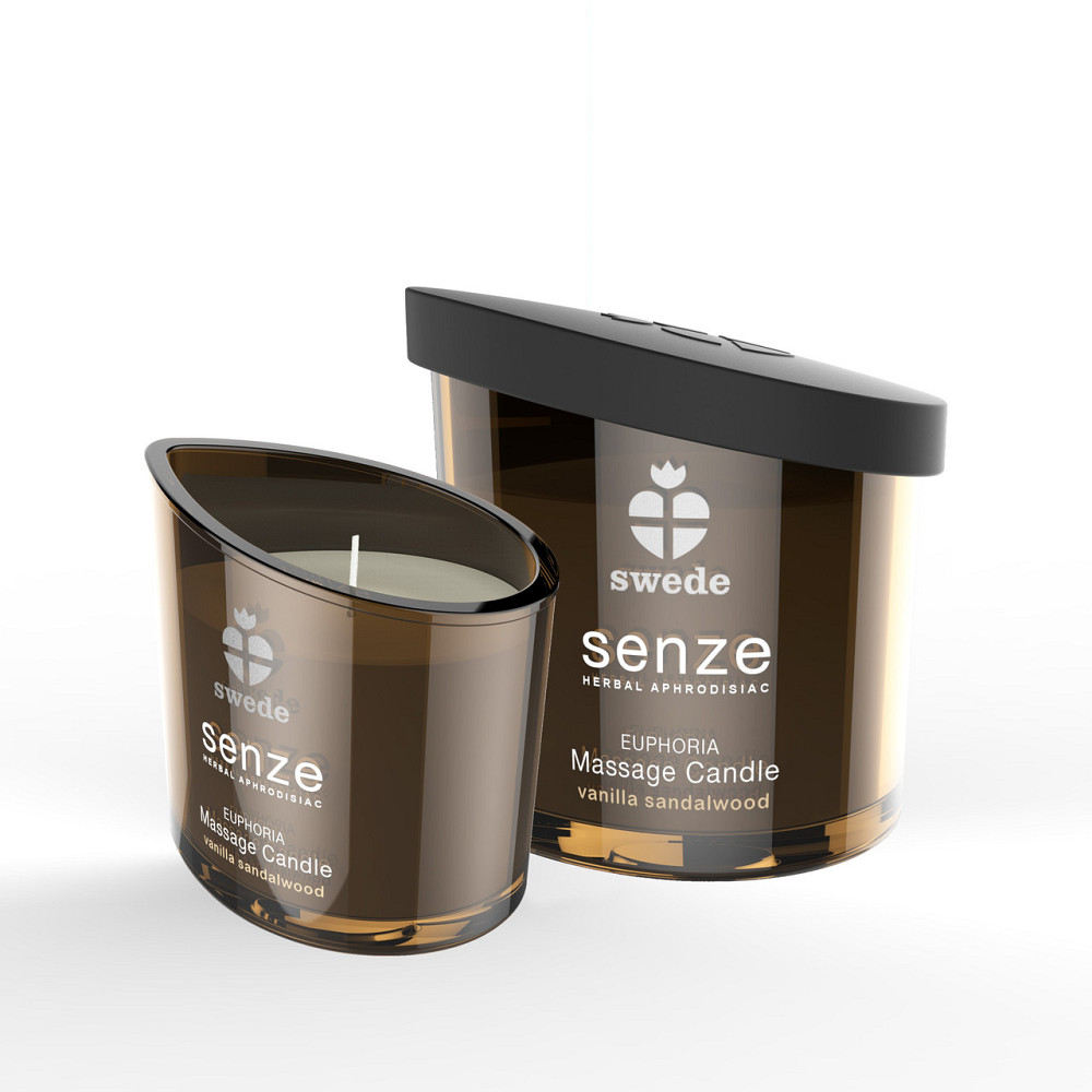 Масажна свічка - Swede Senze Euphoria Vanilla Sandalwood, 50 мл Sex Aura Київ - фото 2