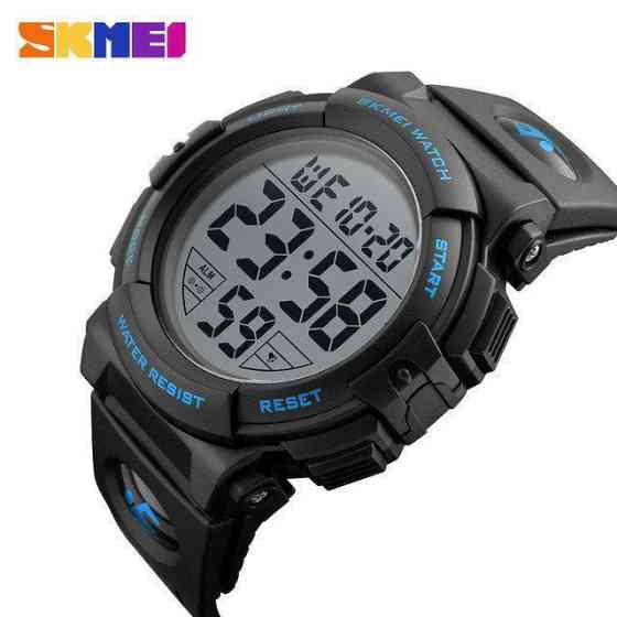 Мужские спортивные наручные часы Skmei 1258 Синий Винница