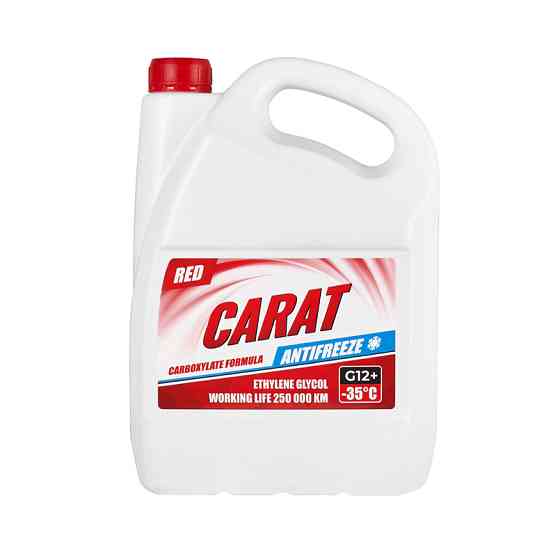 Антифриз Carat Red G12+ червоний готовий 4,3кг Львів