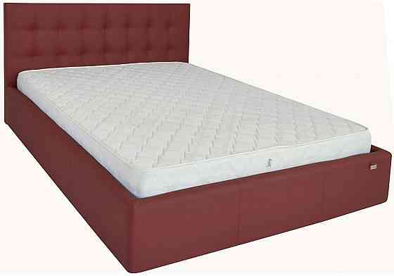 Кровать Двуспальная Chester Standart 160 х 200 см Fly 2223 Бордовый Днепр